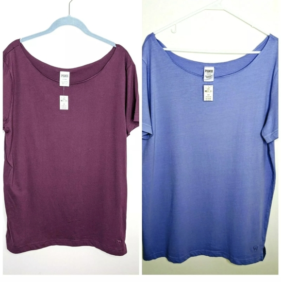 PINK Victoria's Secret Tops - New Victoria's Secret Set of Medium relaxed Shirts